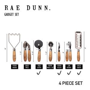 Rae Dunn | Kitchen Gadget Set - 4pc | Brand New